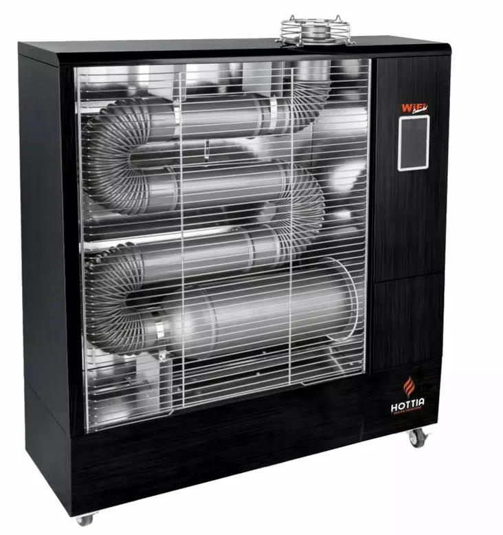 Hottia DIR-1900 WiFi infrapunalämmitin - Rakennuslämmittimet - 6438014355535 - 1