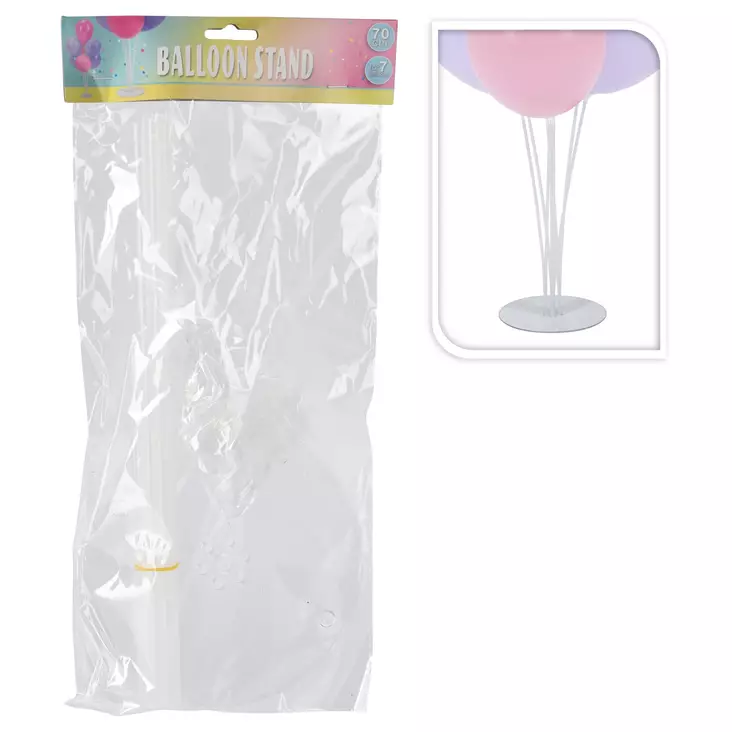 Ilmapallotikku 7kpl - Ilmapallot ja tarvikkeet - 8720573205375 - 1