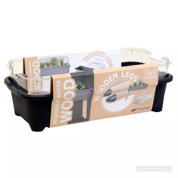 Istutusastia puisilla jaloilla Respana - Istutusastiat ja tarvikkeet - 5905197226125 - 1