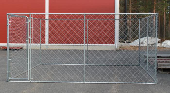 Koira-aitaus 4 x 4 x 1,83  p=C3=A4=C3=A4kuva=20 - Kuljetustarvikkeet ja häkit - 6430032157245 - 1