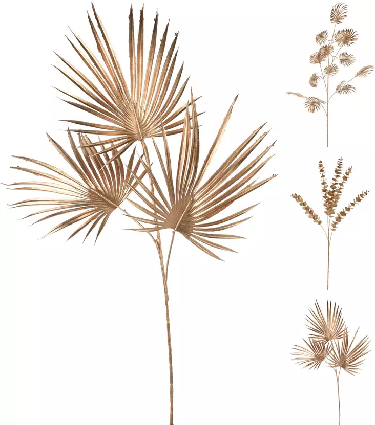 Koristeoksa 88cm gold  P=C3=A4=C3=A4kuva - Tekokasvit ja tekokukat - 8720573155205 - 1