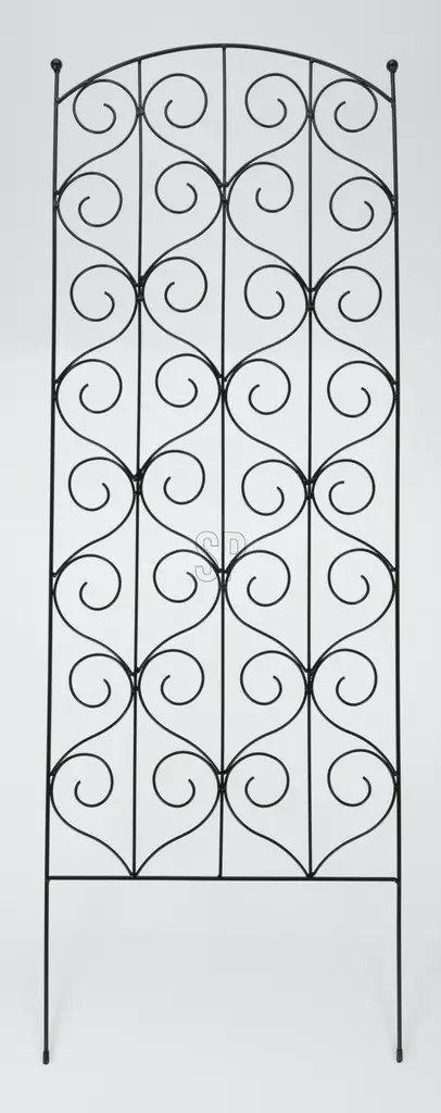 Kukkatuki 79x30 cm musta - Kukkatelineet ja kasvutuet - 8720573464055 - 1