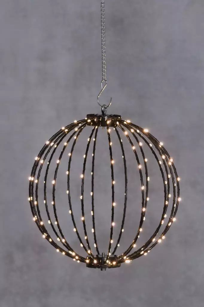 Valopallo LED 30cm 160 led - Valokoristeet ja valohahmot - 6410416212555 - 1