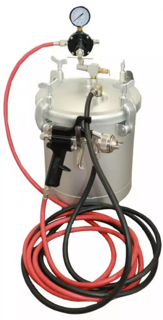 Maalauskannusarja 10 L, paineilma - Paineilmapistoolit ja -ruiskut - 6430074692315 - 1