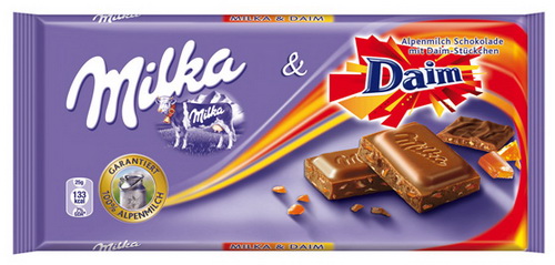 Milka Daim suklaalevy - Suklaat - 7622300185015 - 1