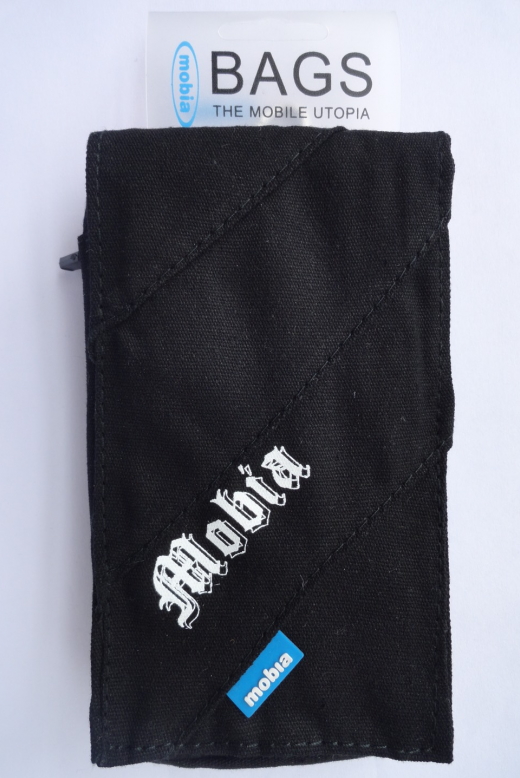 Mobia puhelinpussi, xl-koko, musta-valko - Yleismalliset - 4718287411445 - 1