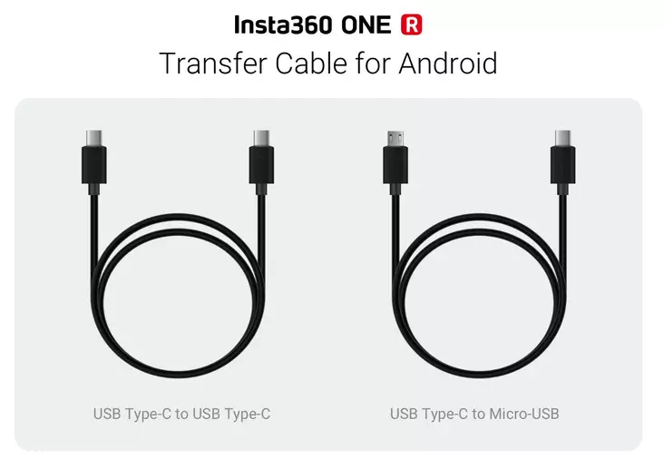 ONE R Android Link Cable - Actionkamerat ja tarvikkeet - 6970357851645 - 1