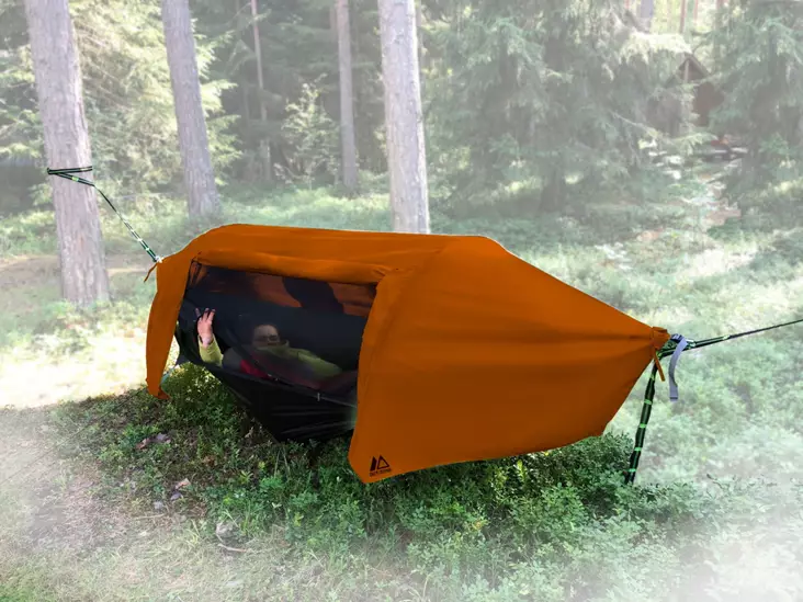 Riippumatto Rain Hammock Rust, Out-Zone - Teltat, laavut, riippumatot - 6438014303345 - 1