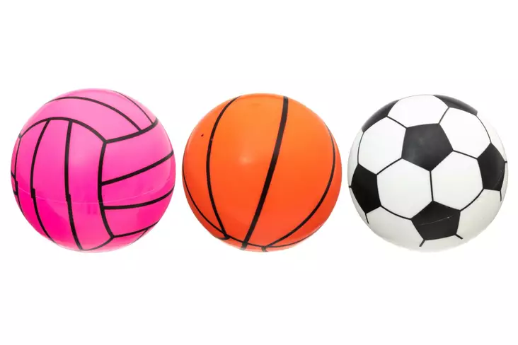 Pallo 7,5 cm 3 kpl=20 - Lasten pallot - 6410413167605 - 1