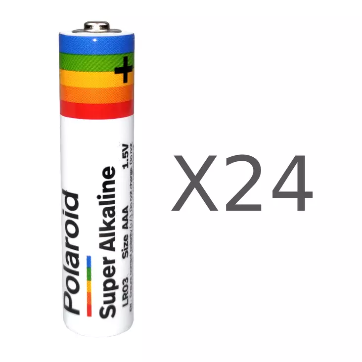 Paristo Polaroid AAA 24-pack - Alkaliparistot - 6438168100685 - 1