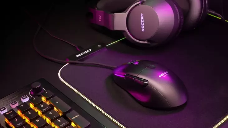 Pelihiiri Kone Pro Roccat musta - Pelituotteet - 731855504015 - 1
