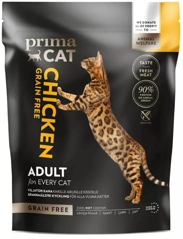 PrimaCat Fresh chicken viljaton 400g - Kissan ruoka - 6430069580115 - 1