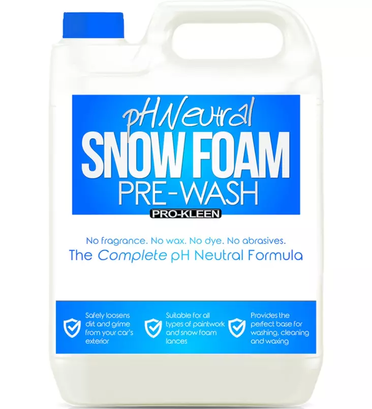 Pro-Kleen pH-neutral Snow Foam Pre-Wash 5l esipesuaine - Autoshampoot - 5060478891345 - 1