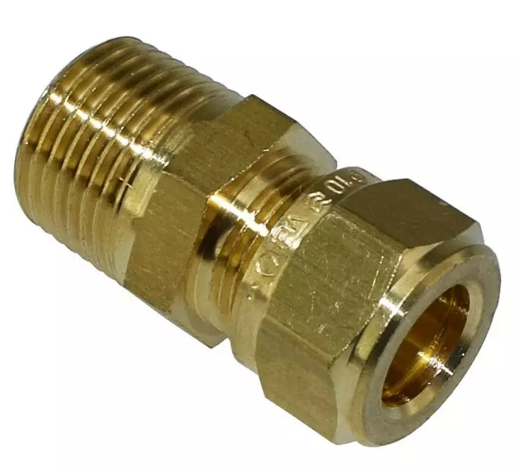 Puserrusl.ulkok 3/8"-15 - Putkiasennus ja liittimet - 6438140054425 - 1