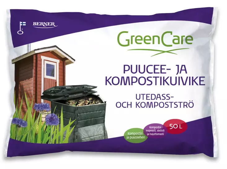Puucee- ja kompostikuivike 50 l - Kompostikuivikkeet ja herätteet - 6414504284875 - 2