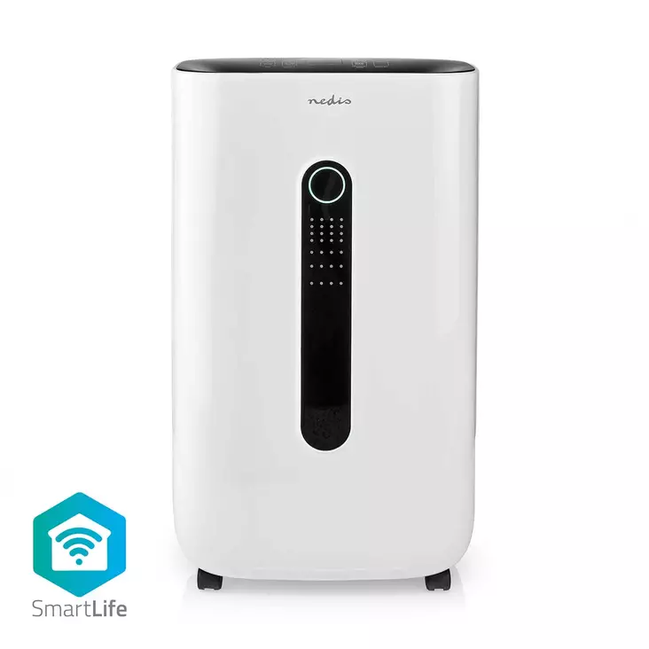 SmartLife-Ilmankuivain | Wi-Fi | 20 l/Päivä | Kosteudenpoisto / Jatkuva / Kuivaa pyykkiä / Ilmanvaihto | Android / IOS | Säädettävä hygrostaatti | 195 m³/h - Tuulettimet ja ilmastointilaitteet - 5412810405985 - 1