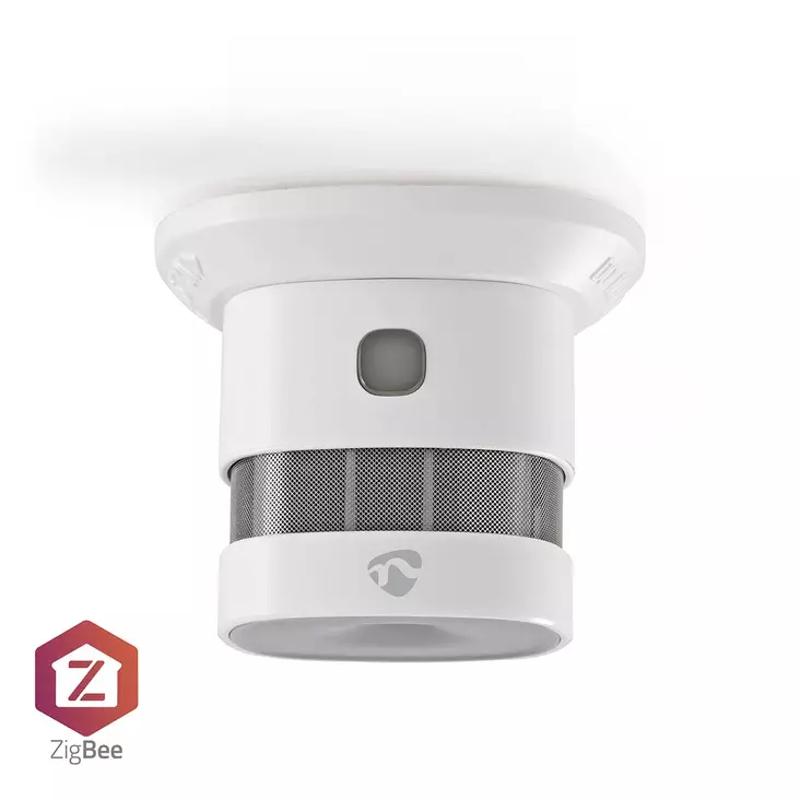 SmartLife Palovaroitin | Zigbee 3.0 | Paristokäyttöinen | Anturin käyttöikä: 10 Vuotta | EN 14604 | Maks. akunkesto: 60 Kuukautta | 85 dB | Valkoinen | 1 kpl - Hälyttimet ja anturit - 5412810401635 - 1