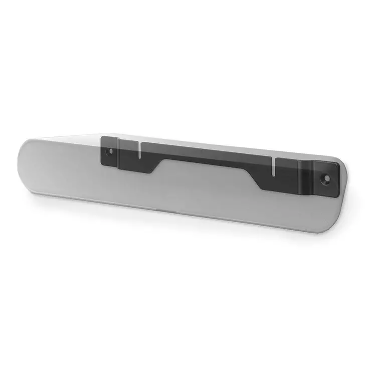 Soundbar-teline | Sopii käytettäväksi: Sonos® Ray | Seinä | 2 | Kiinteä | ABS-Muovi / Teräs | Musta - Kaiutintelineet - 5412810419265 - 1