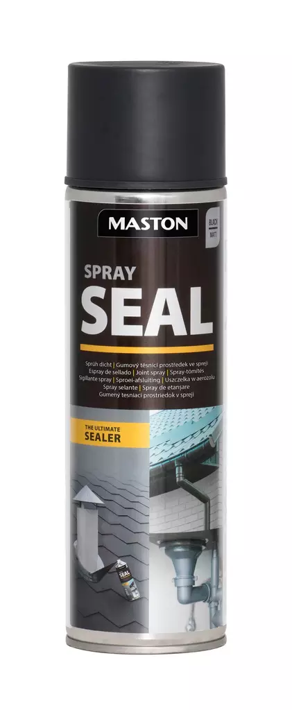 Spray Seal Musta 500ml - Tasoitteet ja täyteaineet - 6412490032715 - 1