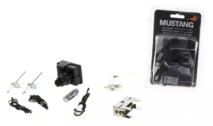 Tarvikesytytin electroninen Mustang - Grillaustarvikkeet - 6410412609175 - 1