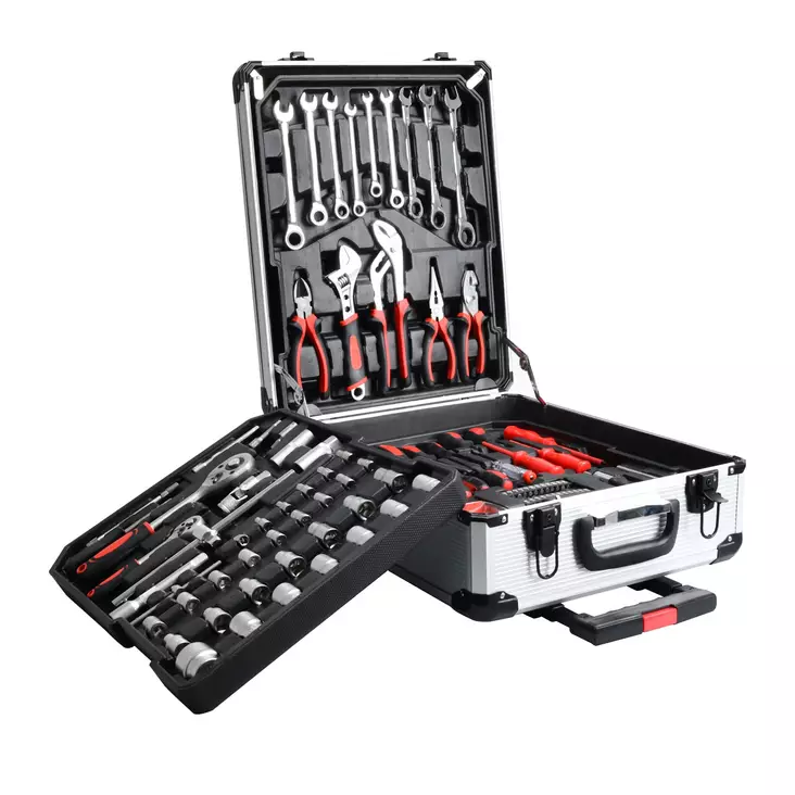 Timco 186-osainen työkalusarja vetolaukussa - Työkalusarjat - 6438014343075 - 1