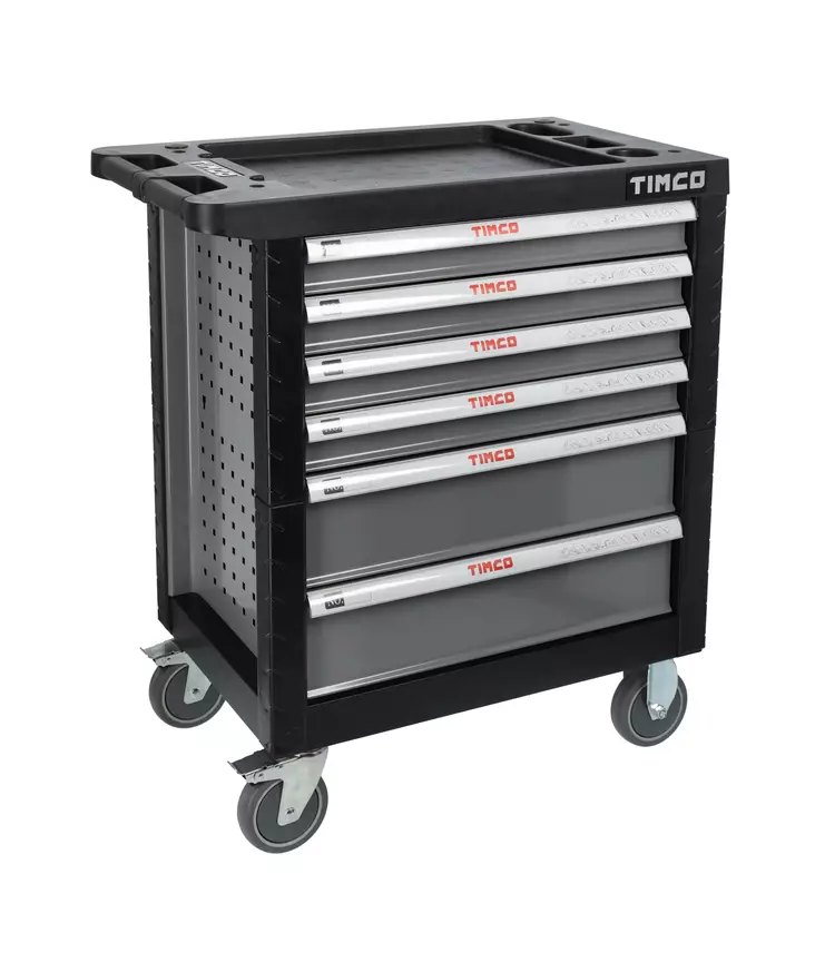 Timco 6ltk 220-osainen työkaluvaunu työkaluilla, foam - Työkaluvaunut - 6438014293035 - 2