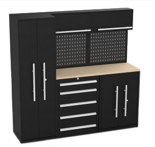 Timco Suberb 210x55x205 cm työkalukaapisto - Varastohyllyt ja -laatikot - 6438014332475 - 1