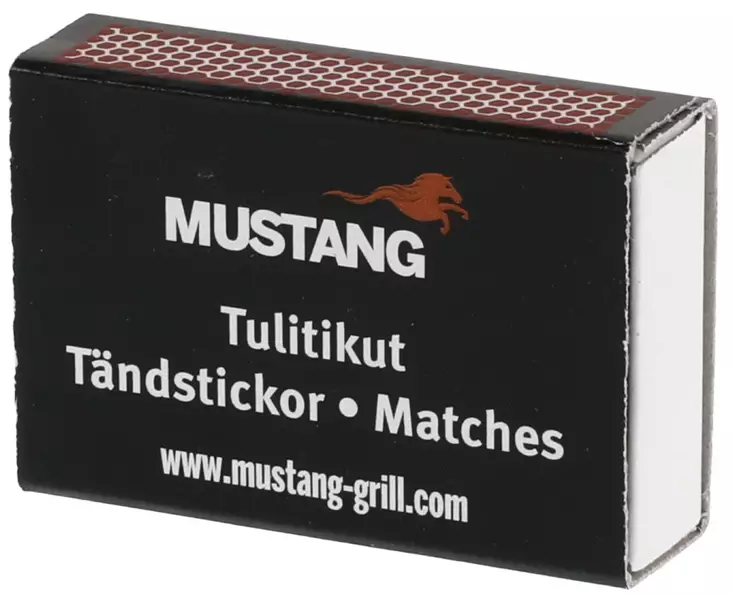 Tulitikkupuntti Mustang 10 rasiaa - Sytyttimet, sytykkeet, kaasut - 6410412118455 - 1