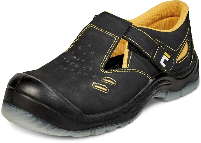 Turvakenk=C3=A4 Black Knight TPU MF S1P sandaali - Työ- ja turvakengät - 0283080081675 - 1