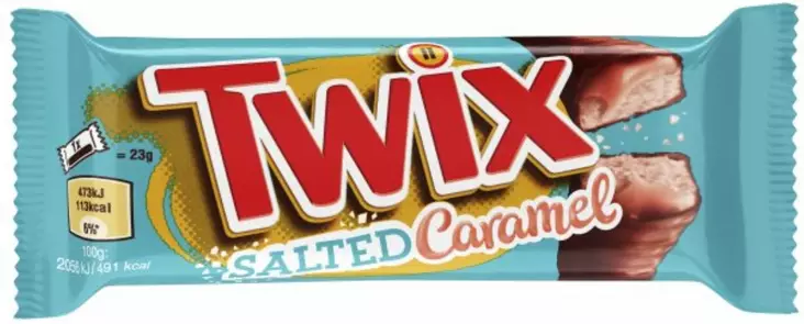 Twix Salted Caramel 46 g P=C3=A4=C3=A4kuva - Suklaat - 5000159527255 - 1