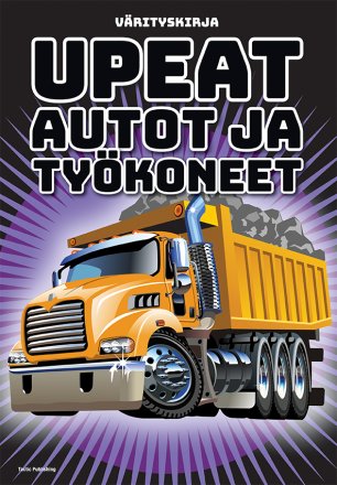 V=C3=A4rityskirja Upeat autot ja ty=C3=B6koneet - Askartelumateriaalit ja tarvikkeet - 6416739409375 - 1