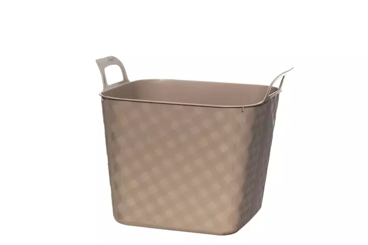 Vati Square kahvoilla beige 28 L - Säilytyslaatikot ja korit - 6410416150895 - 1