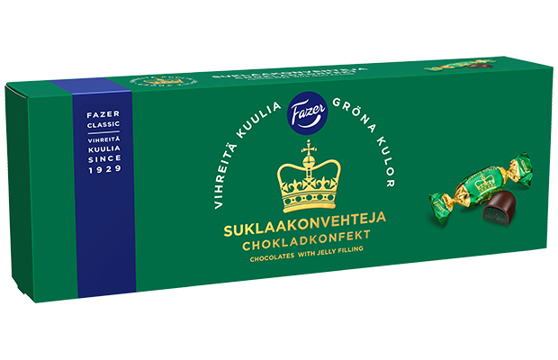 Vihreit=C3=A4 Kuulia 320 g suklaakonvehti - Suklaat - 6416453071605 - 1