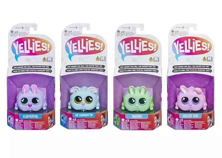 Yellies Bunnies hahmot lajitelma - Lelut ja lastentarvikkeet - 5010993577255 - 1
