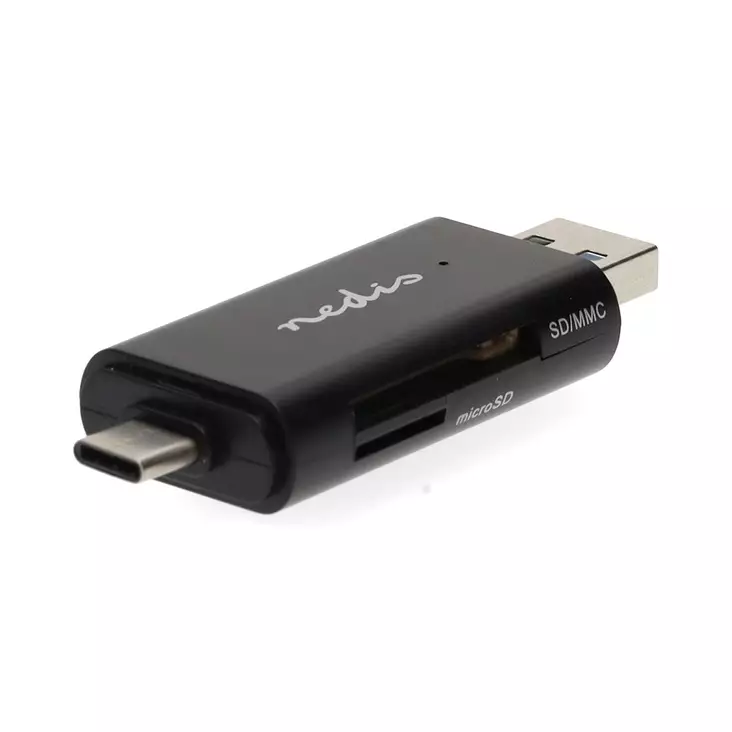 Kortinlukija | microSD (TF) / microSDHC (TF) / microSDXC (TF) / SD / SDHC / SDXC | USB 3.2 Gen1 - Muistikortit ja kortinlukijat - 5412810415625 - 1