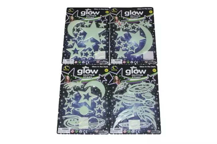 Glow stars pimeÃ¤ssÃ¤ hohtavat tÃ¤hdet - Yövalot - 6438484013645 - 1