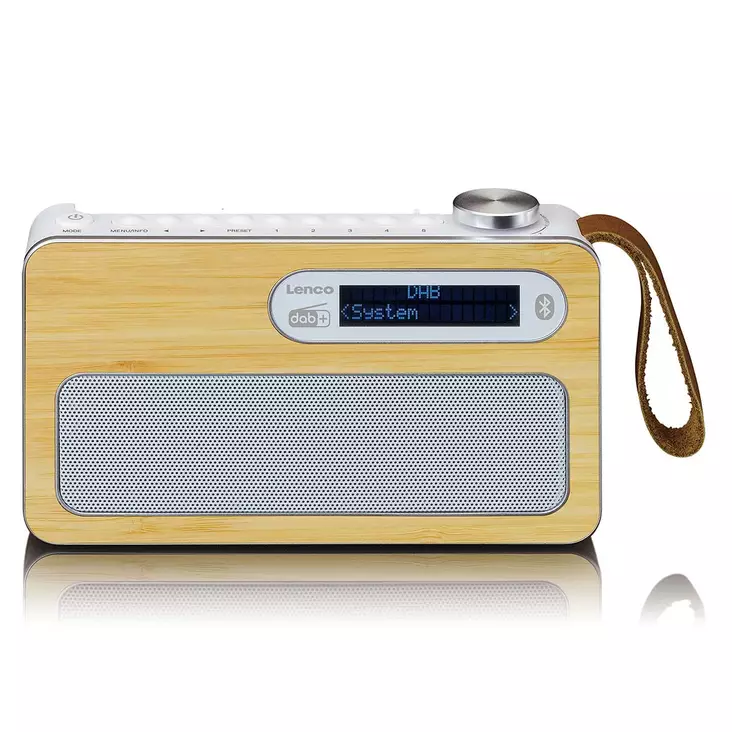 Portable DAB+/ FM radio with Bluetooth® Bamboo White - Radiot ja MP3/4-soittimet - 8711902083405 - 10