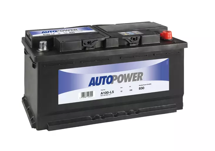 Autopower akku 100 ah - Auton akut ja pienakut - 4016987146255 - 1