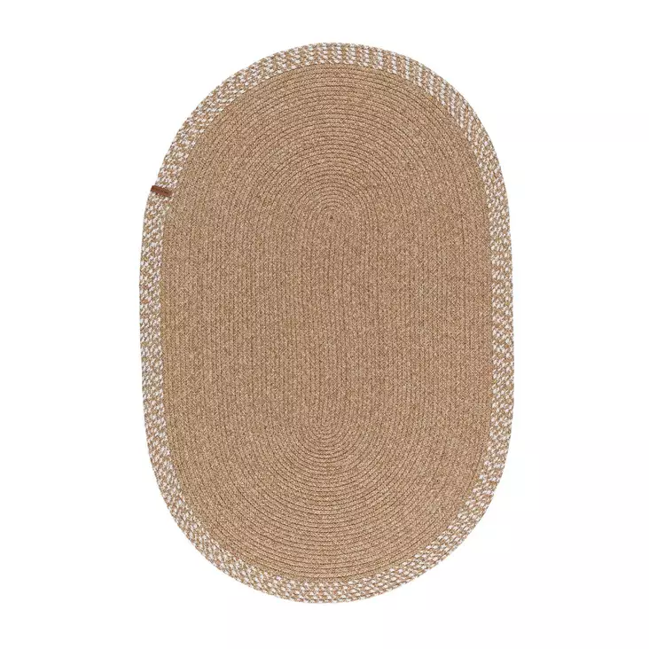 Beige Puuvillamatto 50x80 cm - Käsintehty, Konepestävä, Kestävä, 100% Puuvillaa, Helppohoitoinen, Tyylikäs Sisustusratkaisu - Kynnysmatot ja kuramatot - 8683743791385 - 1