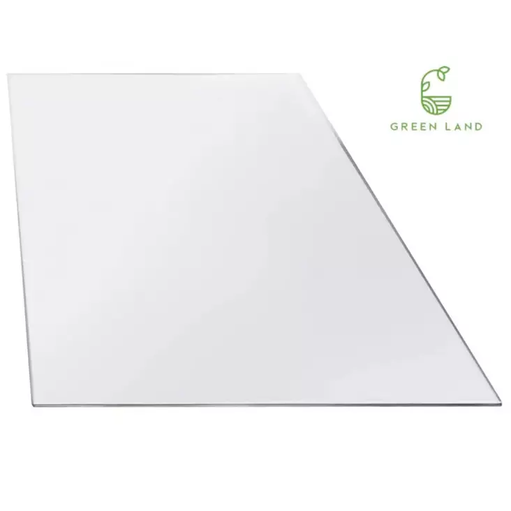 Green Land kirkas 1220x1000x2 mm polykarbonaattilevy - Muovilevyt ja pleksit - 6438014399485 - 1