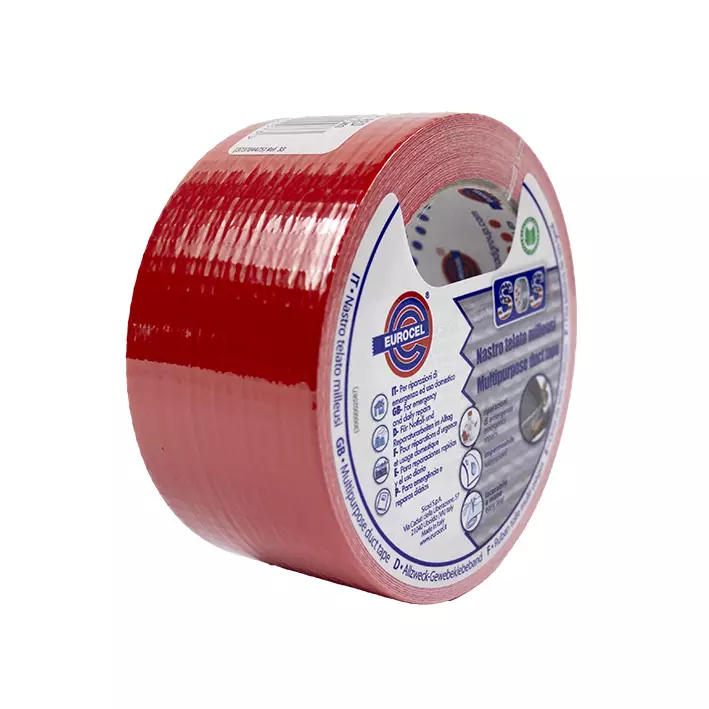 Ilmastointiteippi 50 mm x 25 m, punainen - Rakennusteipit - 697-0001-75 - 2