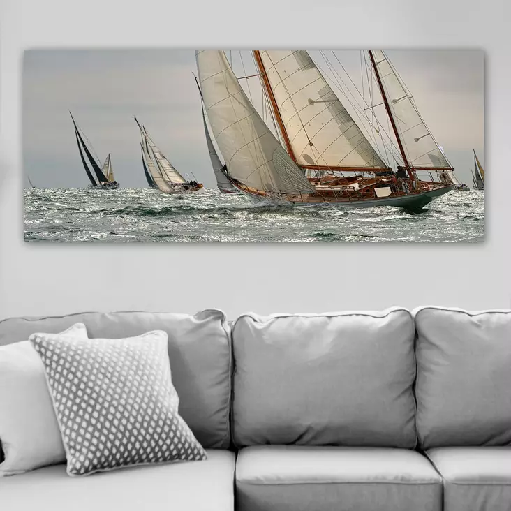 Koristeellinen kangasmaalaus, monivärinen, 50 x 120 cm, kestävä, tyylikäs, laadukas - Taulut ja kehykset - 8682870432345 - 1