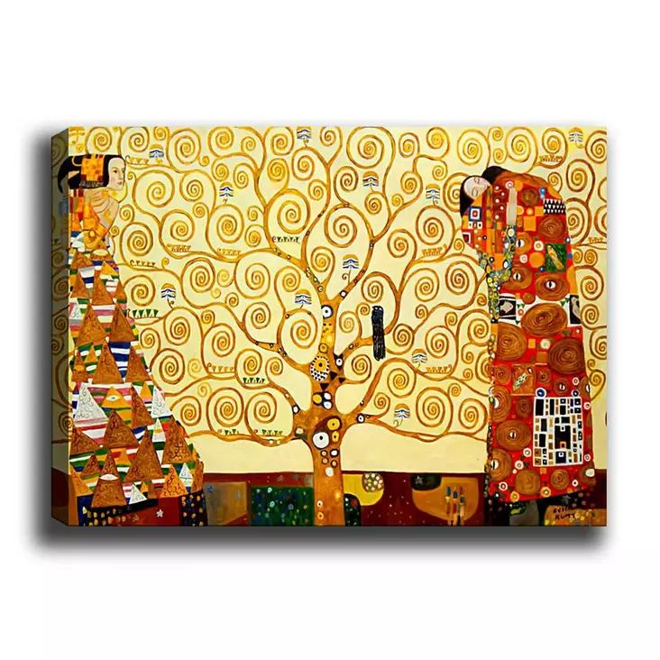Koristeellinen kangasmaalaus, monivärinen, 50 x 70 cm, elegantti, kestävä, inspiroiva - Taulut ja kehykset - 8681875610505 - 1