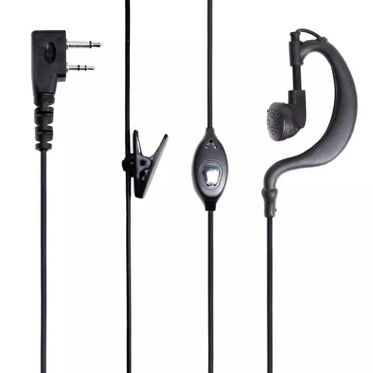 Kuulokkeet mikrofonilla PNI HF32, 2 nastaa tyyppiä PNI-M CB-radioasemille - PNI tuotteet - 5949066521225 - 1