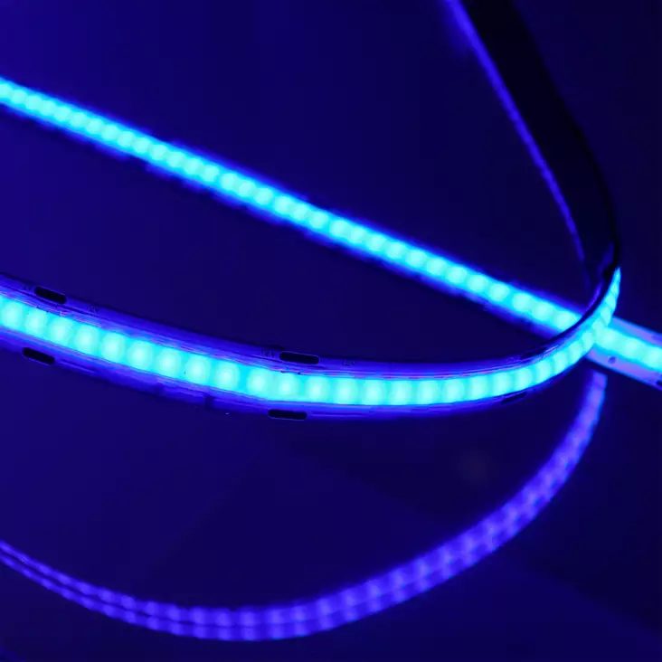 LED valonauha COB 12V 500mm sininen 2kpl - Valonauhat - 6418536022405 - 1