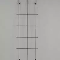 Metallisäleikkö ruutu 45x150 - Kukkatelineet ja kasvutuet - 6430068433115 - 1