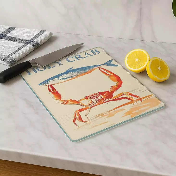 Monivärinen 100% Karkaistu Lasi Leikkuulauta 20x30 cm - Antibakteerinen, Helppo Puhdistaa, Liukumaton Silikonijalat - Keittiötyövälineet - 8684283732135 - 1