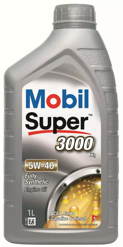 Mobil Super 3000 X1 5W40 - Moottoriöljyt - 5407008071035 - 1