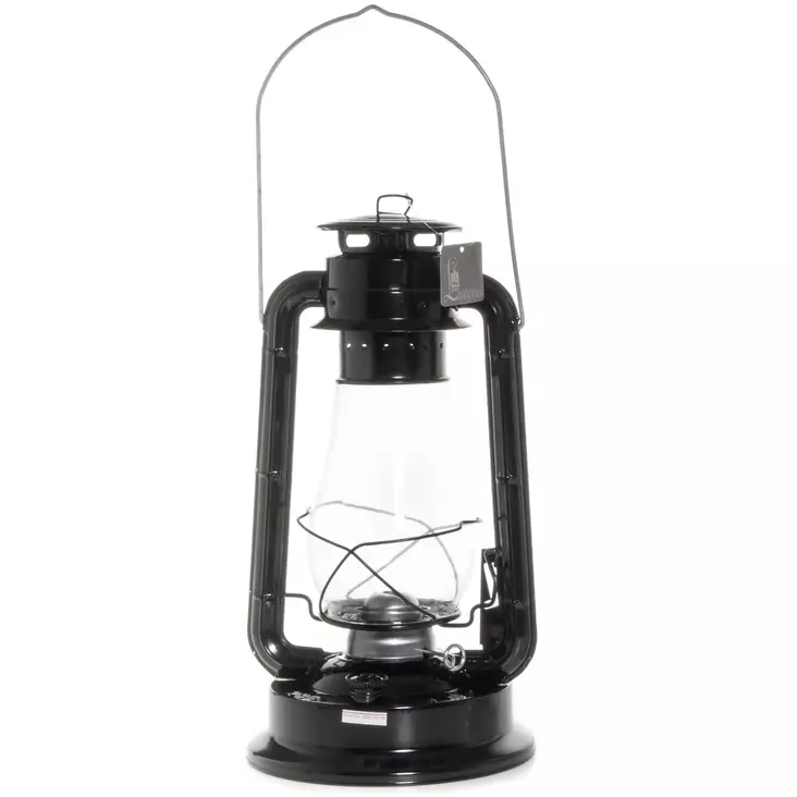 Myrskylyhty musta 38cm 4Living - Kynttilät ja lyhdyt - 6410416110745 - 1