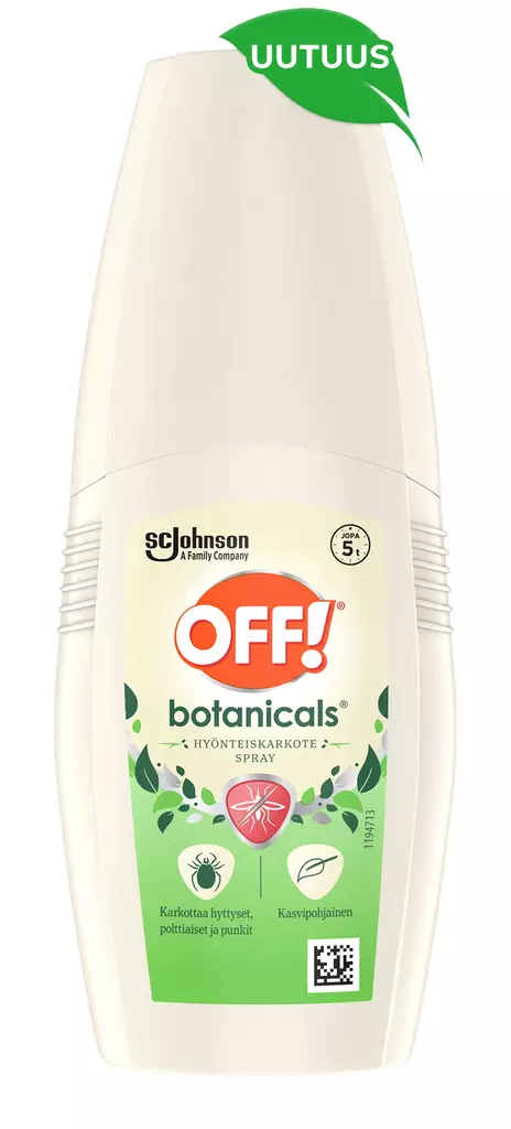 OFF! Botanicals hyttysspray 100ml - Torjunta-aineet - 5000204252675 - 1